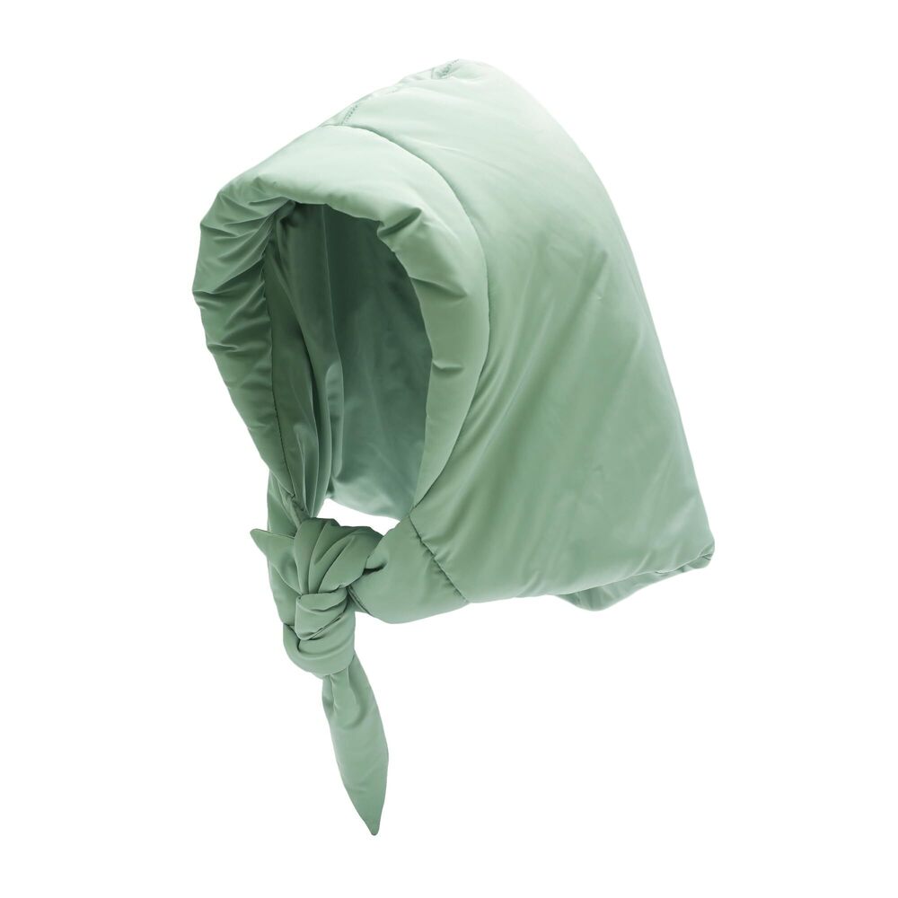2264 Winter Down Hat Windproof Hooded Scarf Soft Warm Balaclava Skull Cap